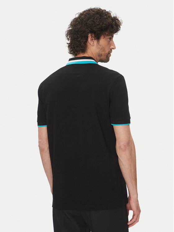 BOSS BOSS Polo majica Paddy Ap Heritage 50538101 Črna Regular Fit