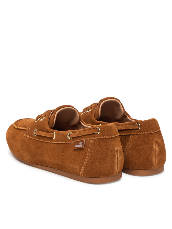 LOVE MOSCHINO Мокасини LOVE MOSCHINO JA10101G1OIG0200 Коричневий