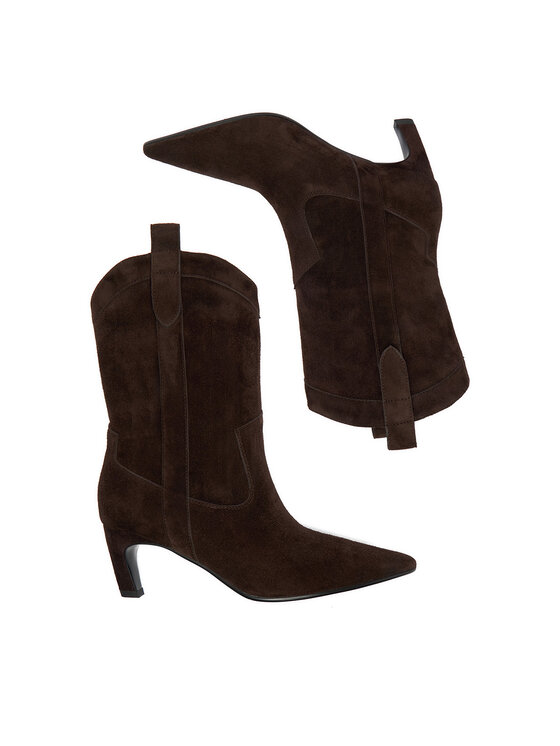 GINO ROSSI Ботильйони GINO ROSSI EO-ZARA-LT2546 Коричневий