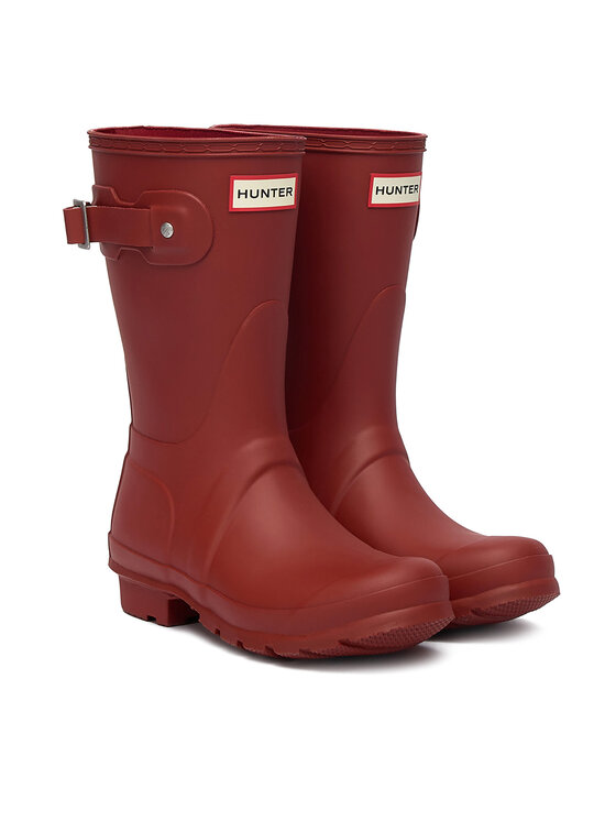 Hunter Gumicsizma Hunter Original Short WFS1000RMA Piros