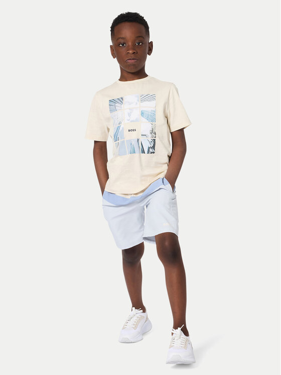 BOSS BOSS Camiseta J52988 D Beis Regular Fit