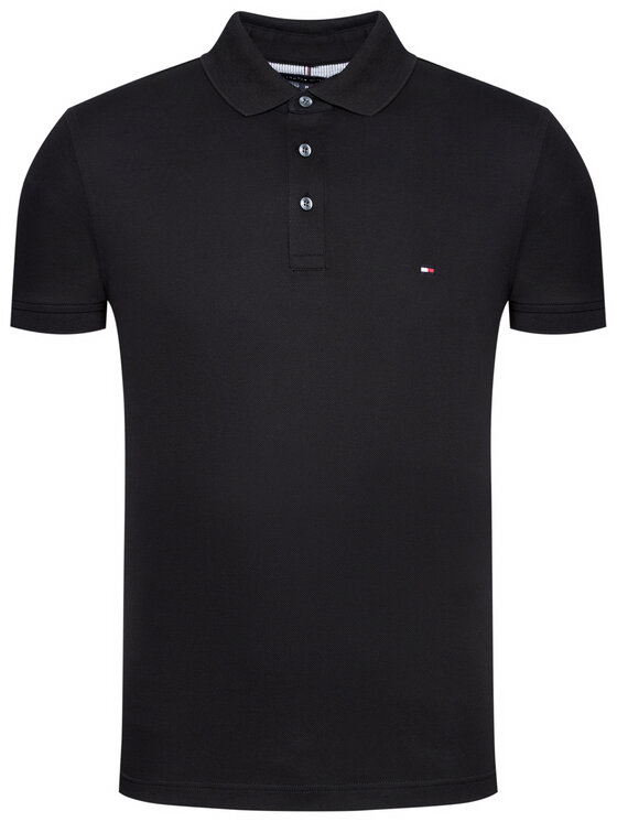 Tommy Hilfiger Tommy Hilfiger Polo 1985 MW0MW17771 Nero Slim Fit