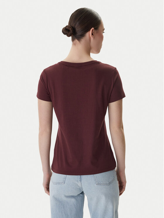 BOSS BOSS T-shirt Elove 50554696 Bordeaux Slim Fit