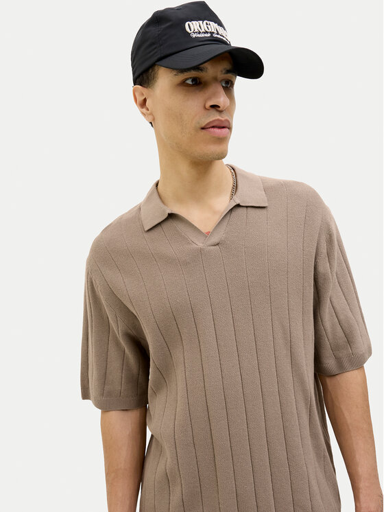 Jack & Jones Jack & Jones Polo majica Varenna 12272578 Bež Relaxed Fit