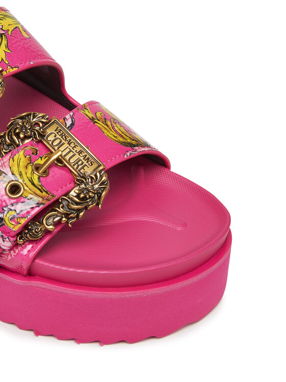 Versace Jeans Couture Шльопанці Versace Jeans Couture 78VA3SM1 Рожевий