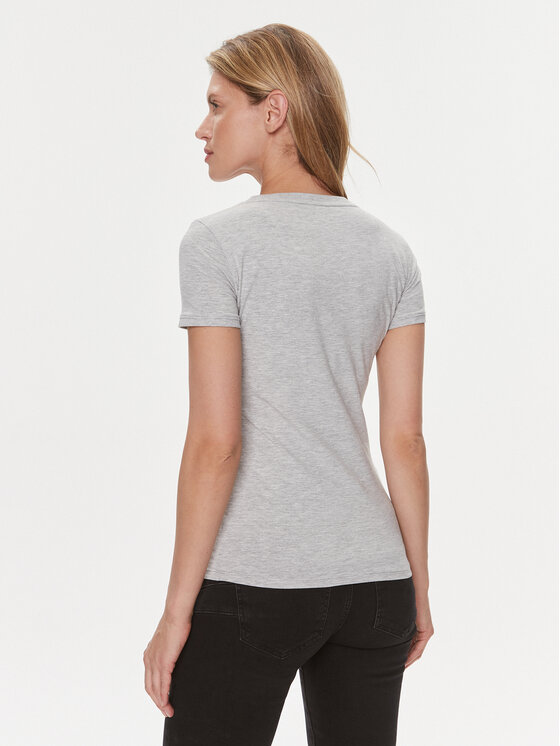 Guess Guess Majica W2YI45 J1314 Siva Slim Fit