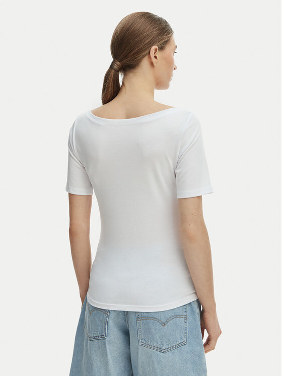 ONLY ONLY Camiseta Free 15367559 Blanco Regular Fit