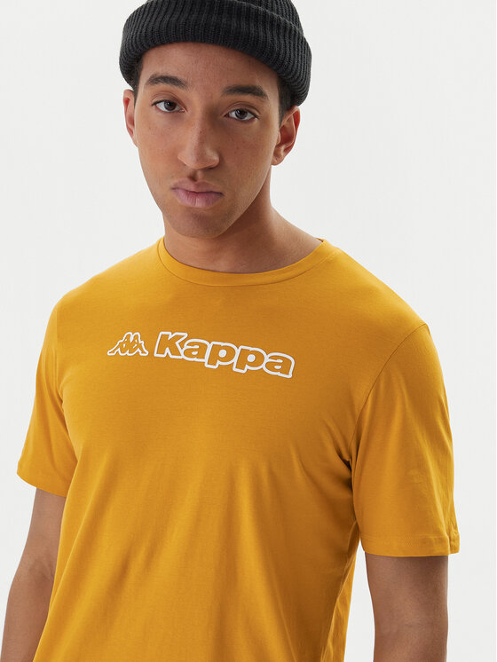 Kappa Kappa Camiseta Feddu 311H7HW Amarillo Regular Fit