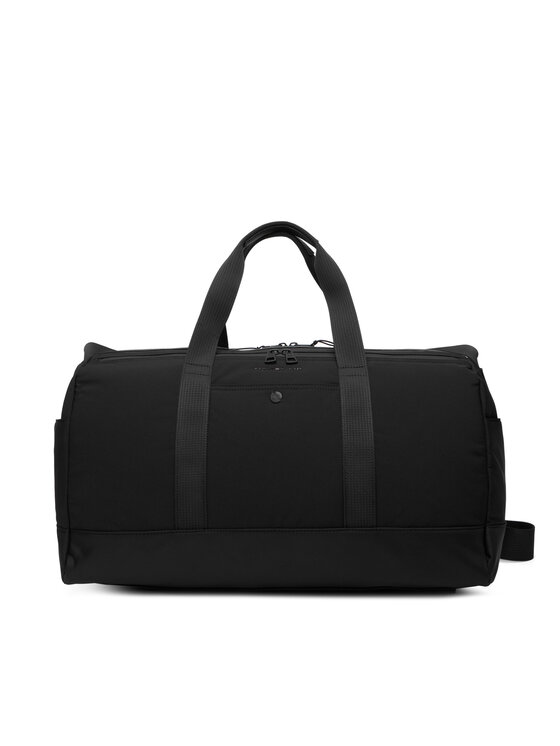 Tommy Hilfiger Geantă pentru laptop Tommy Hilfiger Th Travel Duffle AM0AM14070 Negru