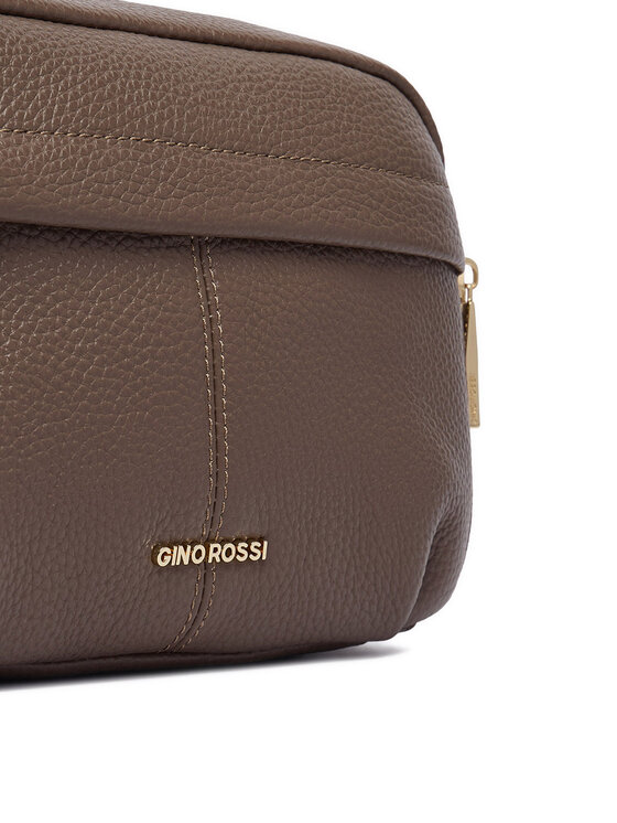 GINO ROSSI Ročna torba GINO ROSSI EO-CANNA-LA321-2244-1 Temno bež