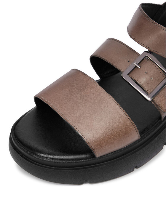 Lasocki Sandále Lasocki CEO-WI16-TIA-02 Svetlo hnedá