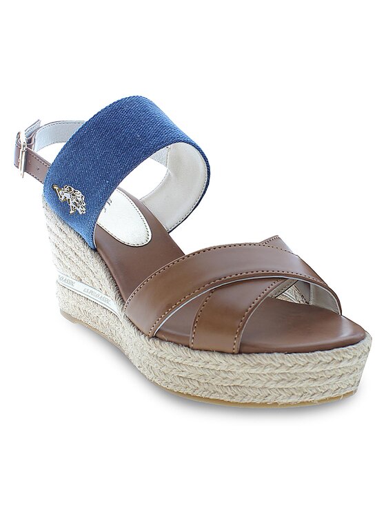 U.S. Polo Assn. Еспадрильї U.S. Polo Assn. Alyss ALYSSA011 Коричневий