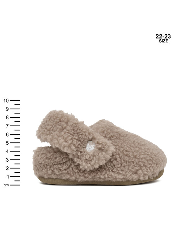 Crocs Тапочки Crocs Toddler Classic Cozzzy Slipper 210857 Бежевий