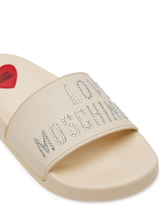 LOVE MOSCHINO Шльопанці LOVE MOSCHINO JA28122G1MI13110 Écru