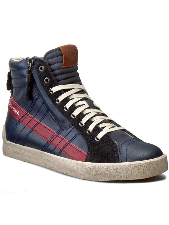 Diesel Сникърси Diesel D-String Plus Y01169 P0919 H6106 Тъмносин