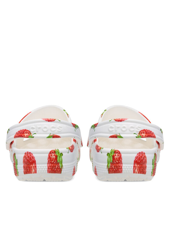 Crocs Шльопанці Crocs Classic Fresh Fruits Clog 211008 Білий