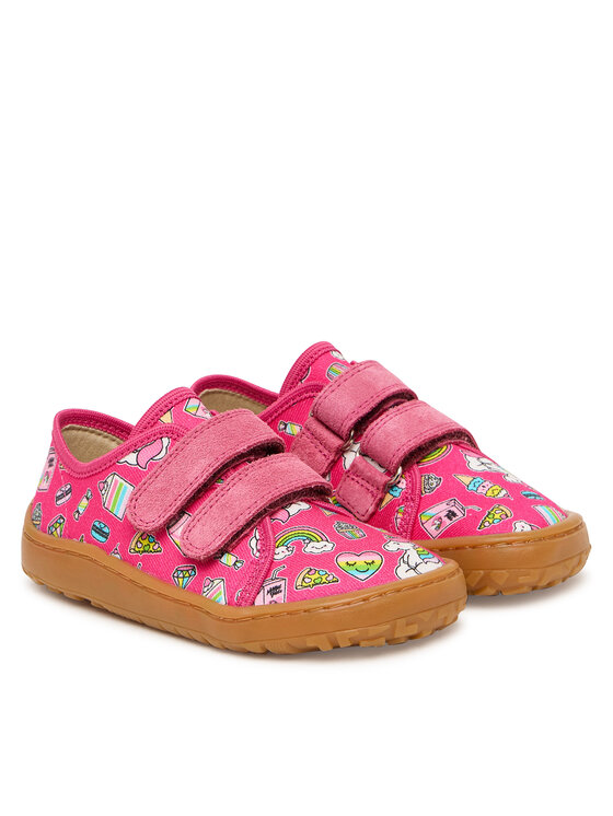 Froddo Тапочки Froddo Barefoot Canvas G1700440-10 S Рожевий