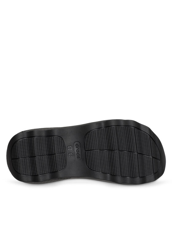 Crocs Шльопанці Crocs Mega Crush Triple Strap 209842 Чорний