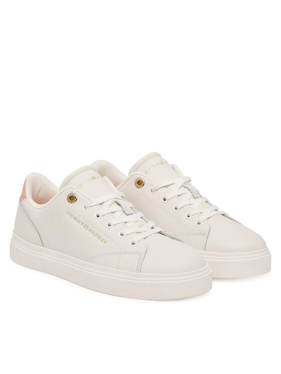 Tommy Hilfiger Αθλητικά Tommy Hilfiger Th Chic Sneaker FW0FW09105 Κρεμ