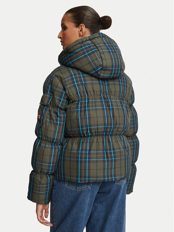 Hunter Hunter Зимова куртка HARW0023262 Хакі Regular Fit