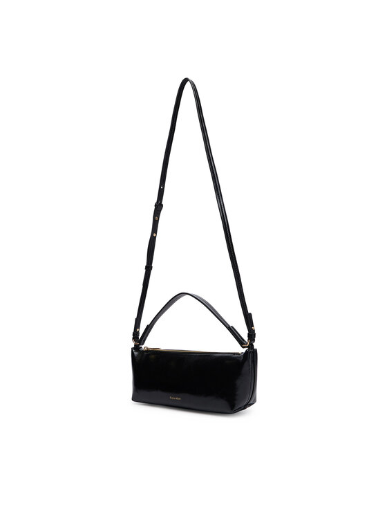Calvin Klein Rankinė Calvin Klein Foil Logo Glossy LV04F3738G Juoda