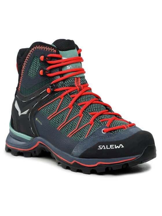 Salewa Trekking čevlji Salewa Ws Mtn Trainer Lite Mid Gtx GORE-TEX 61360-5585 Zelena