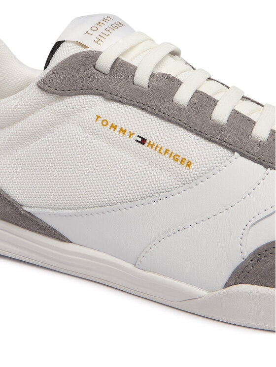 Tommy Hilfiger Sneakersy Tommy Hilfiger Lopro Lth Mix Rwb FM0FM05826 Biały