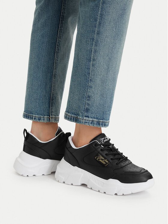 Versace Jeans Couture Снікерcи Versace Jeans Couture 79VA3SC2 ZPB23 899 Чорний
