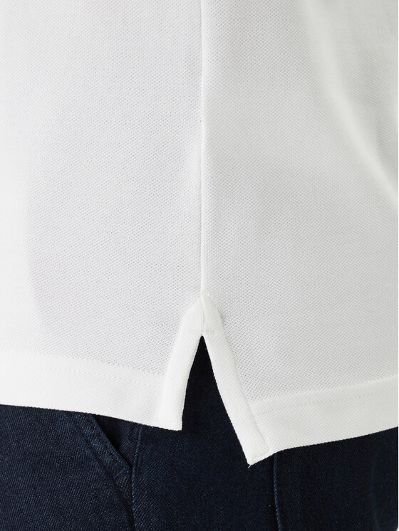 Tommy Hilfiger Tommy Hilfiger Polo Flag Cuff MW0MW38458 Bijela Slim Fit
