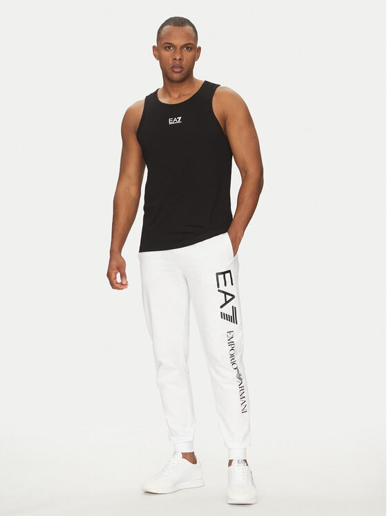 EA7 Emporio Armani EA7 Emporio Armani Майка 7M000295 AF10375 UC001 Чорний Regular Fit
