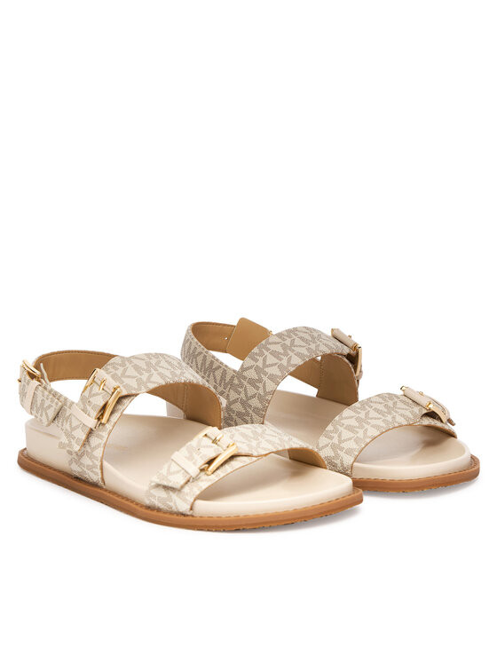 MICHAEL Michael Kors Босоніжки MICHAEL Michael Kors Nia Flat 40S6NIFS2B Кремовий