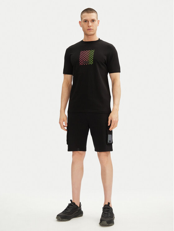 KARL LAGERFELD KARL LAGERFELD Camiseta 755404 552235 Negro Regular Fit