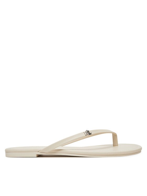 LAUREN RALPH LAUREN Šlepetės per pirštą LAUREN RALPH LAUREN Raquel 802953931009 Balta