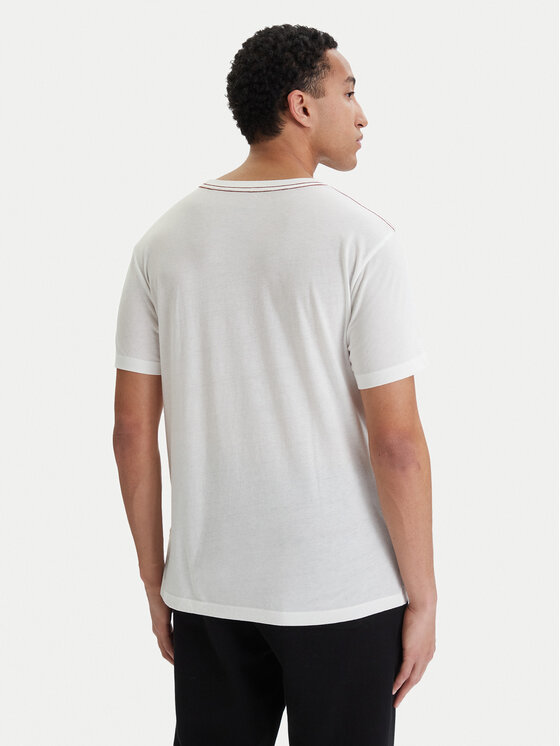 RVCA RVCA Camiseta Big M420VRBI Blanco Slim Fit