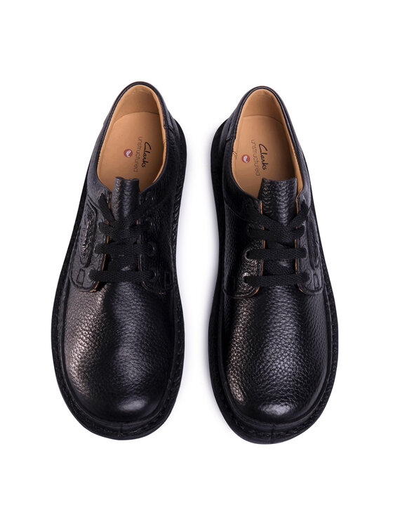 Clarks Félcipő Clarks Nature II 261420397 Fekete