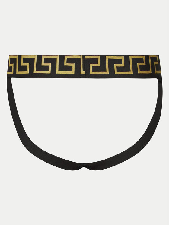 Versace Versace Calzoncillos Jock Strap AUU01017 1A10011 Negro