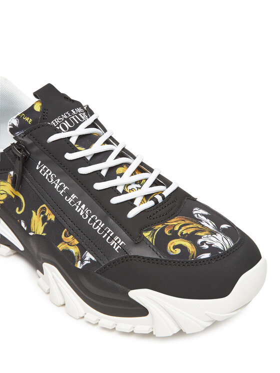 Versace Jeans Couture Снікерcи Versace Jeans Couture 78YA3SI5 Чорний