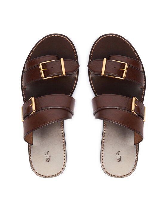 Polo Ralph Lauren Шльопанці Polo Ralph Lauren 818P01589003 Коричневий
