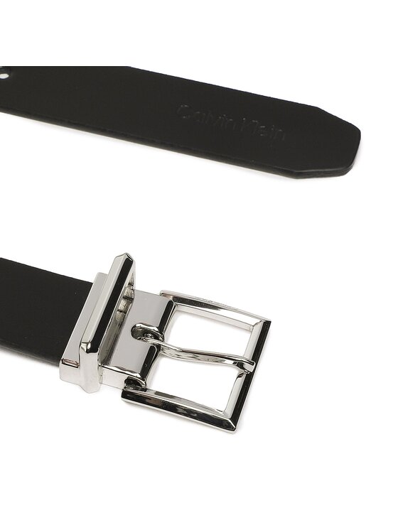 Calvin Klein Дамски колан Calvin Klein Archival Chain Sqr Belt 25 Mm K60K610210 Черен