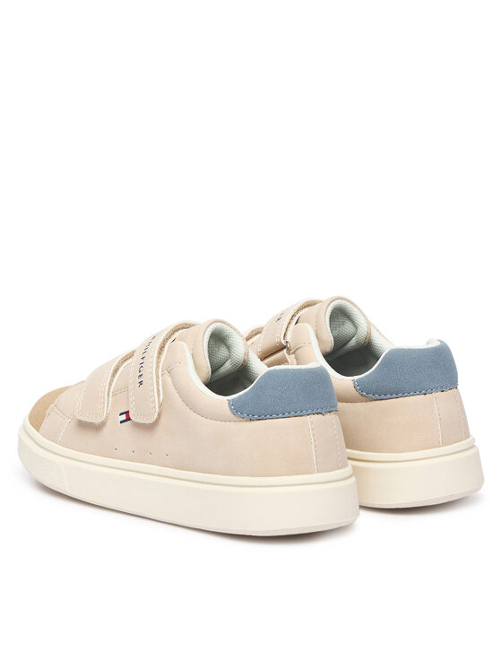 Tommy Hilfiger Αθλητικά Tommy Hilfiger Low Cut Velcro Sneaker T1X9-35218-1959 S Μπεζ
