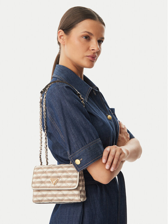 Guess Сумка Guess Giully II Mini HWAG96 73740 Бежевий