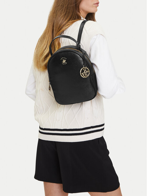 Beverly Hills Polo Club Рюкзак Beverly Hills Polo Club BHPC-W-06-A23 Чорний