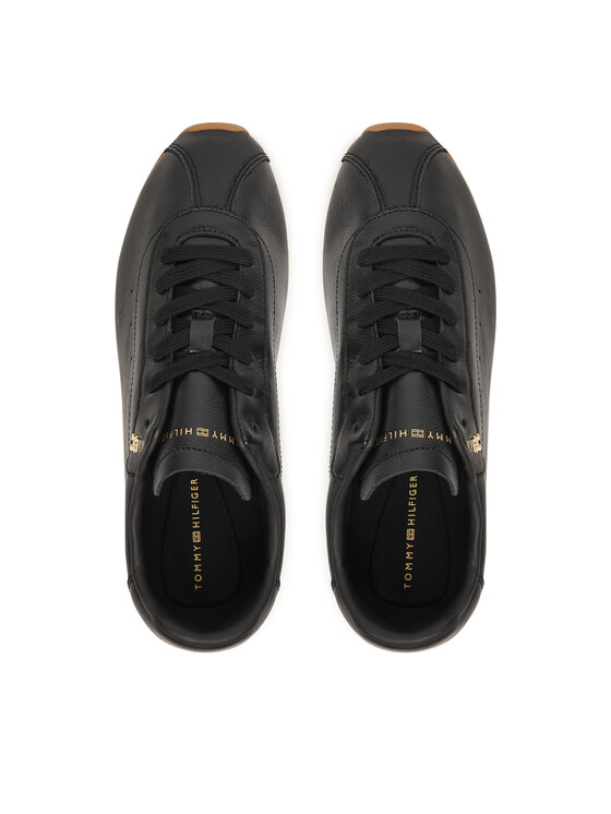 Tommy Hilfiger Laisvalaikio batai Tommy Hilfiger Th Low Profile Runner FW0FW08951 Juoda