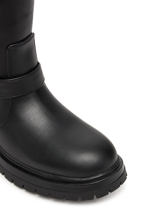 Tommy Hilfiger Īsie zābaki Tommy Hilfiger T3A5-34021-1355999 Melns