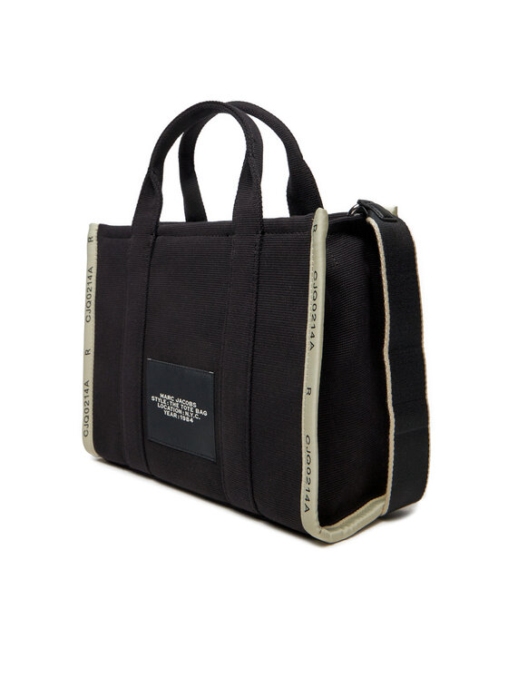 Marc Jacobs Geantă Marc Jacobs The Jacquard Medium Tote Bag M0017027 Negru