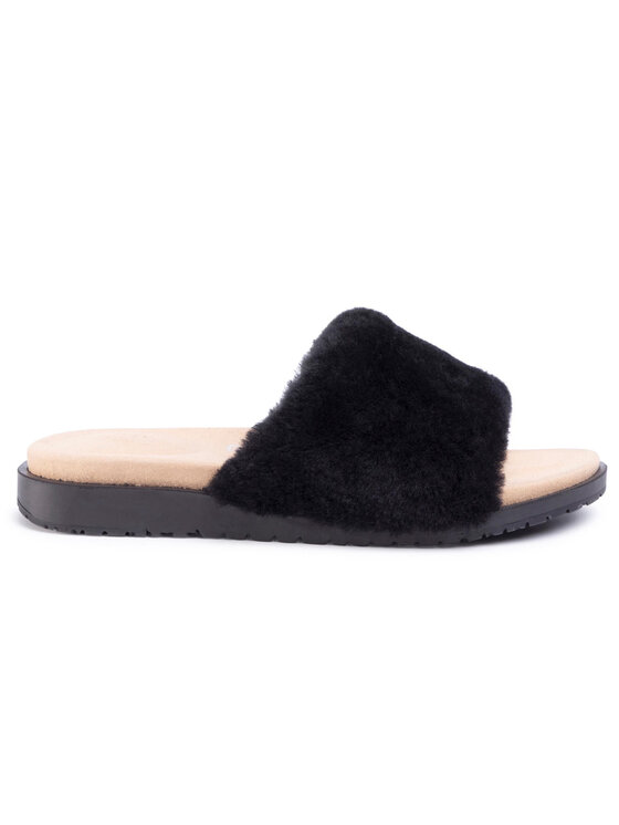 Klapki EMU Australia Robe W11801 Czarny | Eobuwie.com.pl