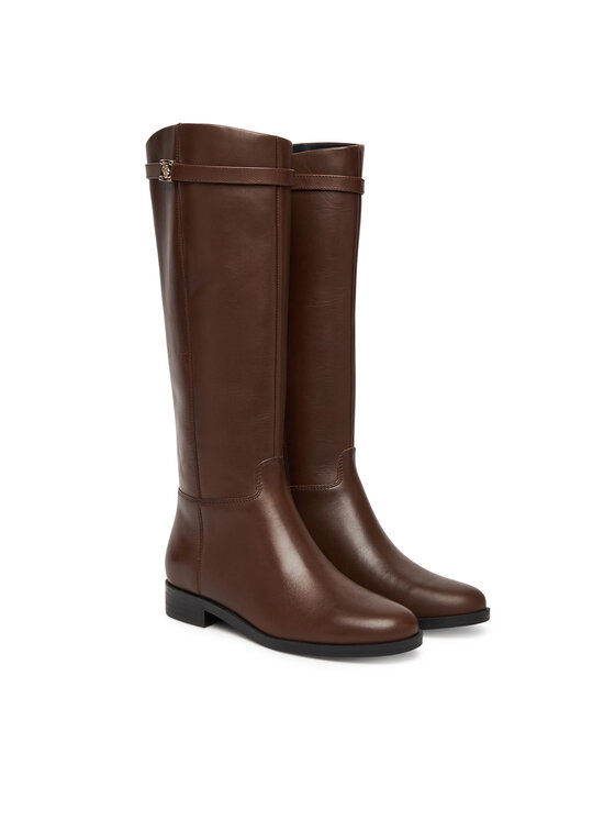 Guess Kozaki Guess FLFZOR LEA11 Brązowy