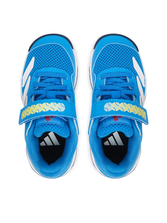 adidas Παπούτσια Τένις adidas Courtflash Hook-And-Loop Tennis Shoes Kids KK3864 Μπλε