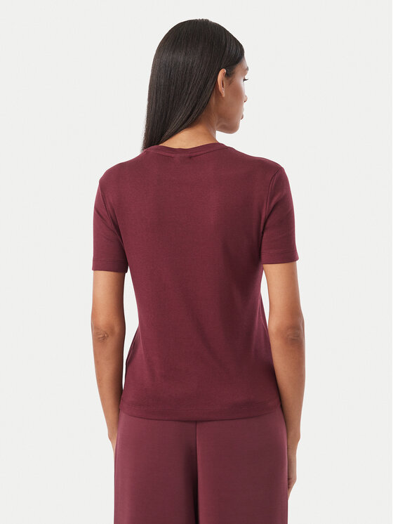 Guess Guess T-shirt V6RI17 KD741 Bordeaux Regular Fit