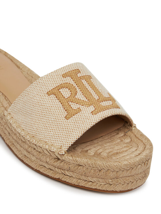LAUREN RALPH LAUREN Espadrilky LAUREN RALPH LAUREN Polly 802966866001 Béžová